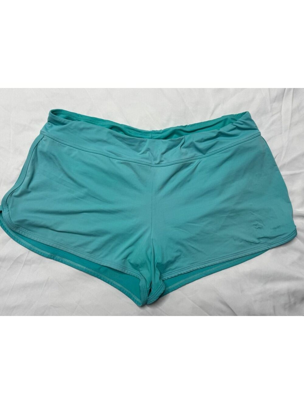 Title Nine x Carve Designs Active Board / Swim Shorts - Turquoise Blue - Size L